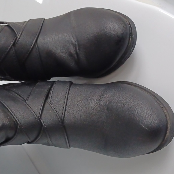 American eagle ankle boots women's size 8 wide black - Picture 2 of 6